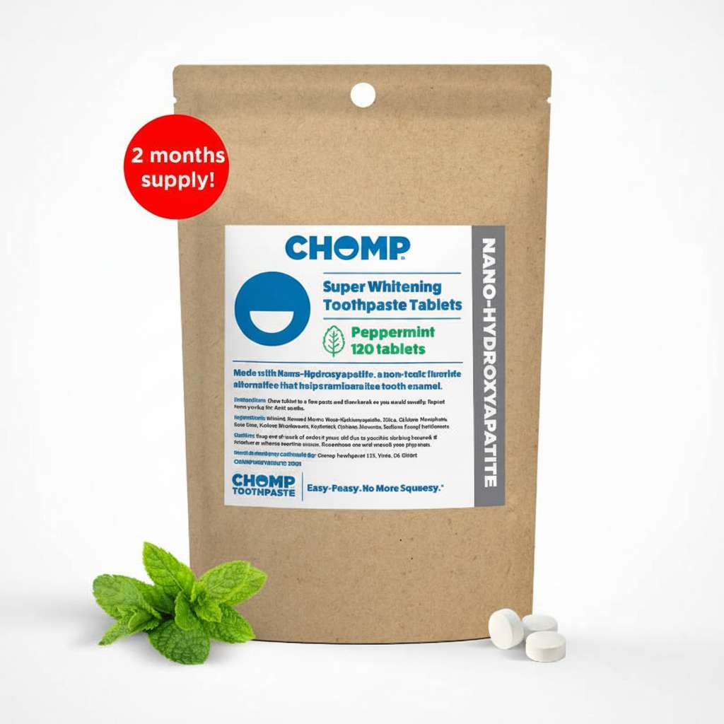 Super Whitening Peppermint NHAP Toothpaste 120 Tablet Refill