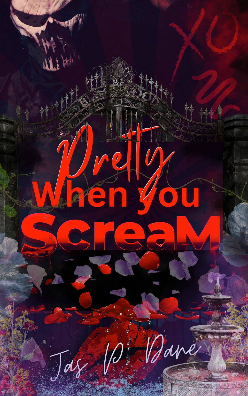 (Best-seller) Pretty When You Scream - erotic horror (signed paperback) by Jas. P Dane