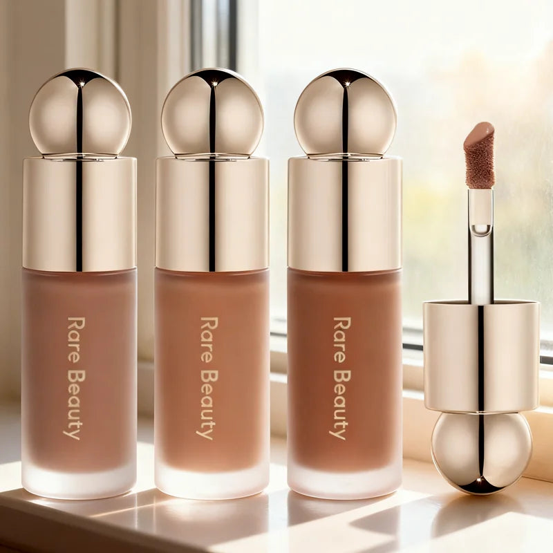 Rare Beauty 3D Face Contour Liquid Bronzer Shade Smooth Highlight Mirror Lasting Natural Nose Shadow Waterproof Brighten Makeup