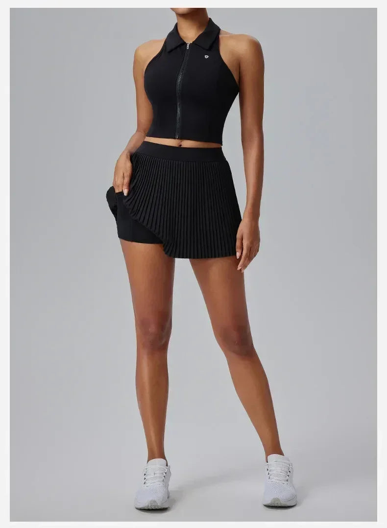 Sports Skirt for Women Quick-drying Tennis Skirt With Shorts