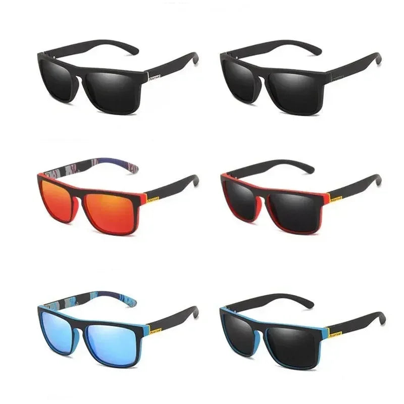 Fashion Polarized Sunglasses Mens Luxury Brand Designer Retro Outdoor Driving Sunglasses Mens Goggles Riding Glasses Cycling