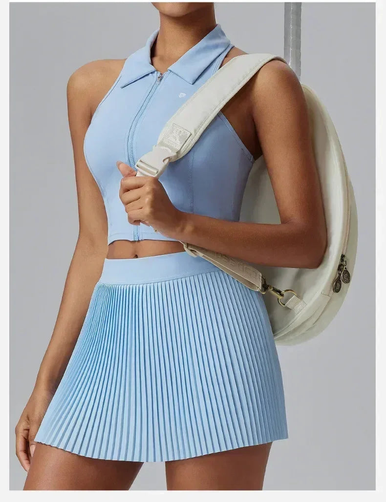 Sports Skirt for Women Quick-drying Tennis Skirt With Shorts