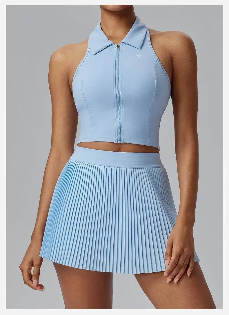 Sports Skirt for Women Quick-drying Tennis Skirt With Shorts