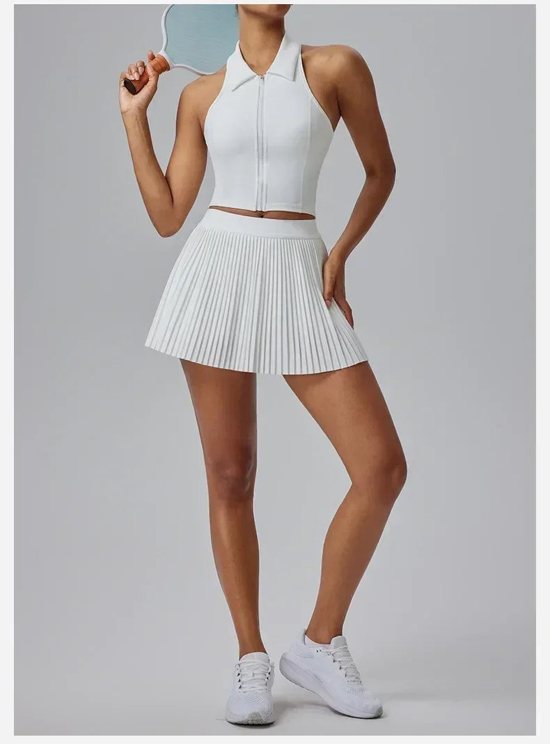 Sports Skirt for Women Quick-drying Tennis Skirt With Shorts