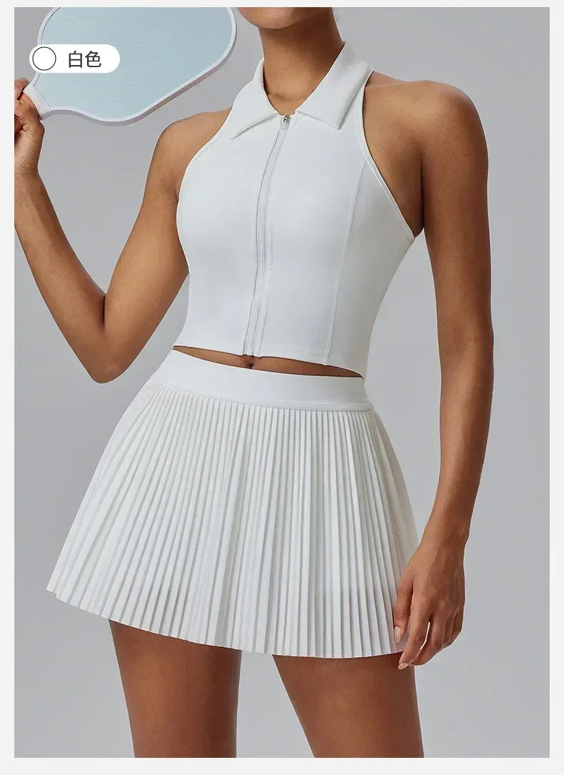 Sports Skirt for Women Quick-drying Tennis Skirt With Shorts