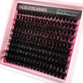 10Row 40D-200D 5D Fluffy Thick Lashes Clusters 10-18mmMix Wispy Individual Lashes Extensions Clusters DIY Makeup False Eyelashes