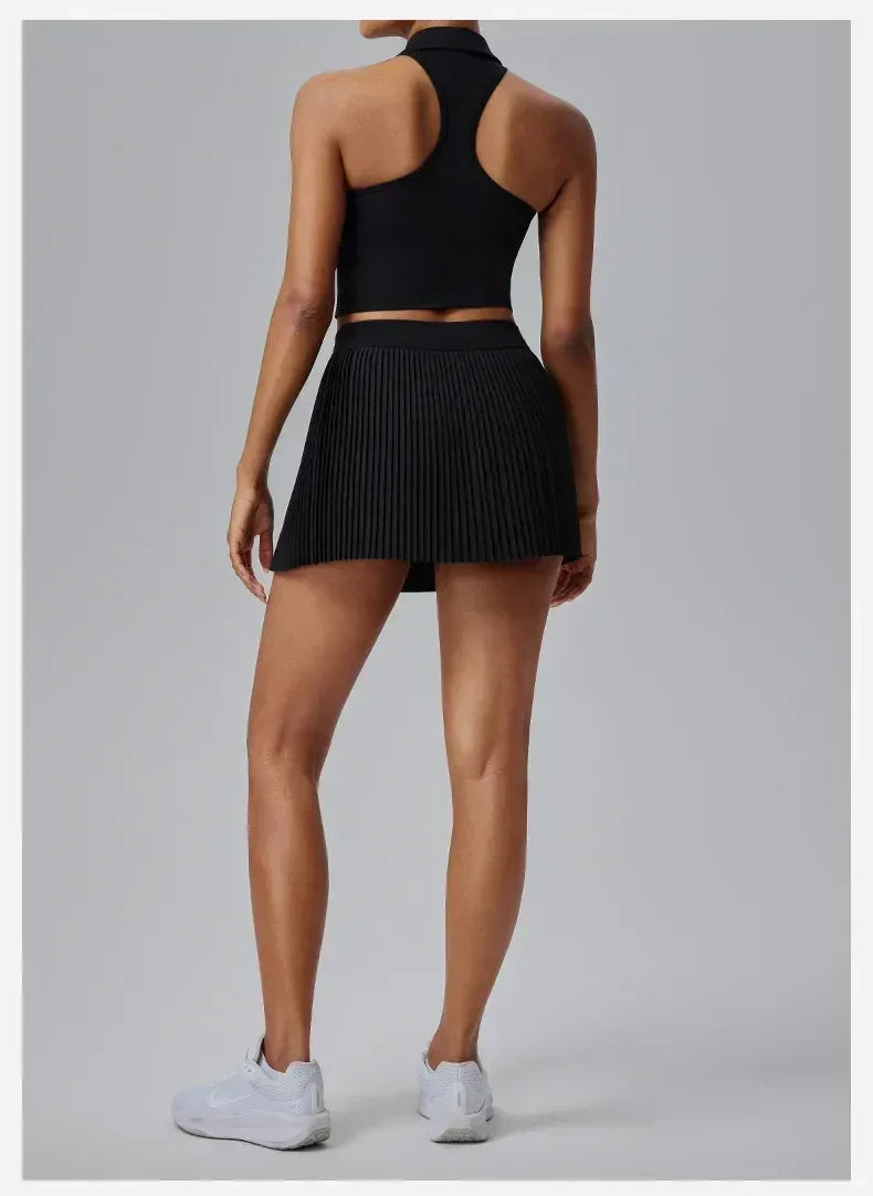 Sports Skirt for Women Quick-drying Tennis Skirt With Shorts