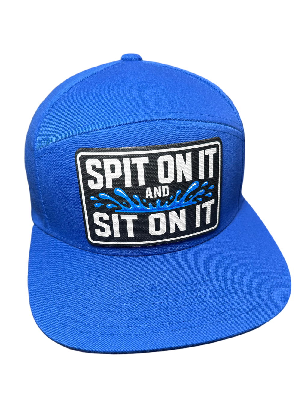 Spit On It and Sit On It 7 Panel Canvas Patch Snapback