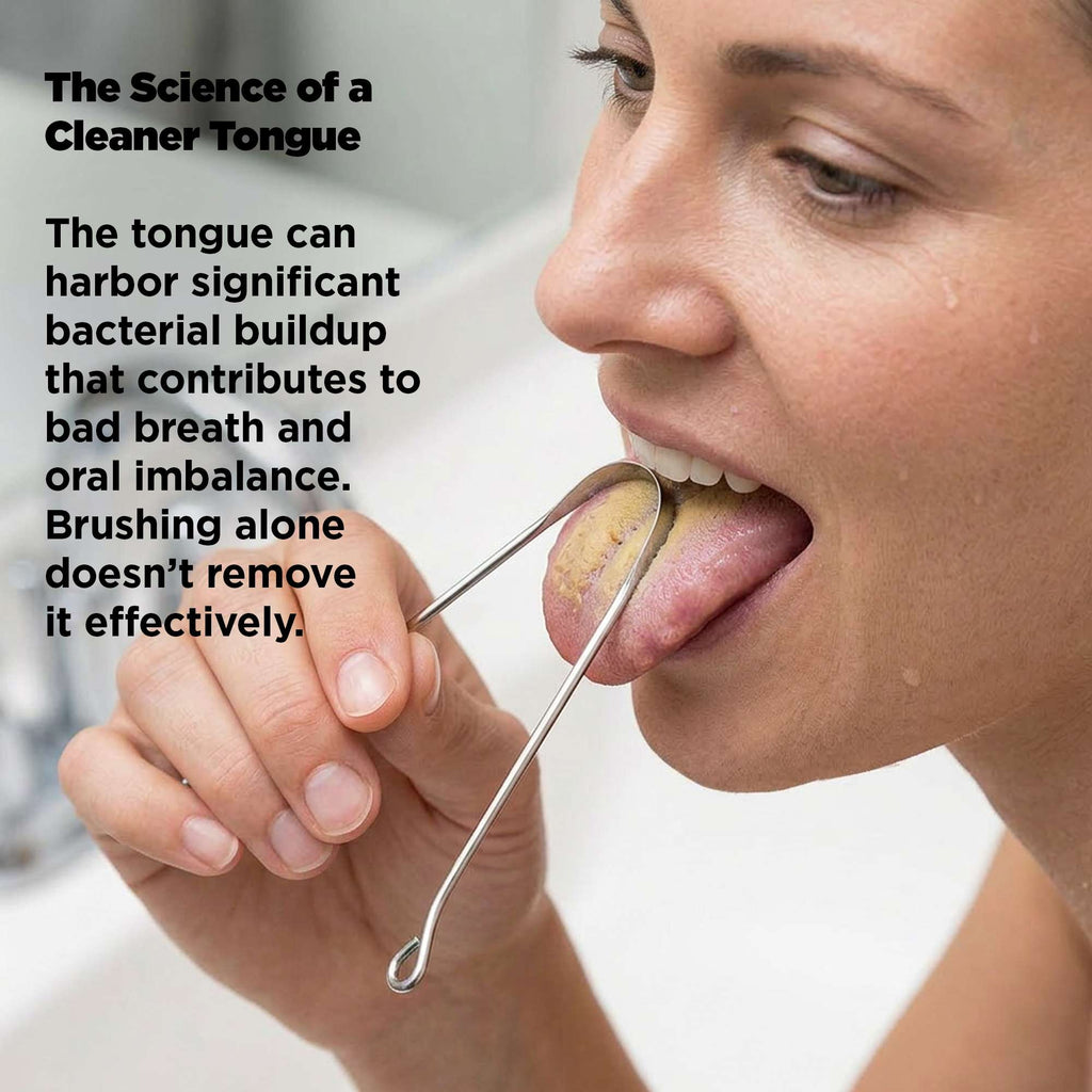 Stainless Steel Tongue Scraper