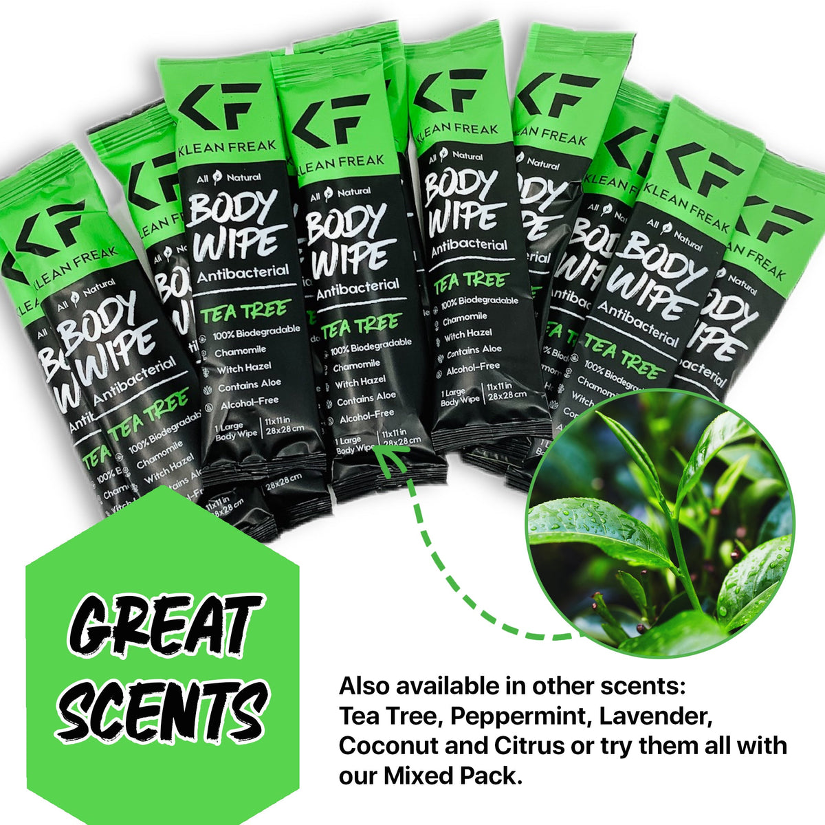 Body Wipes - 12 Pack