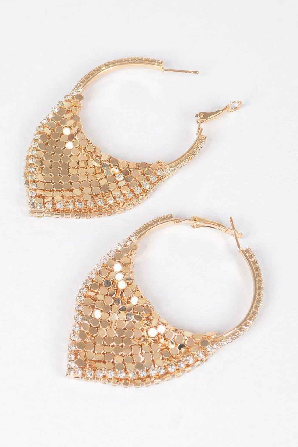 Linked Metal Earrings