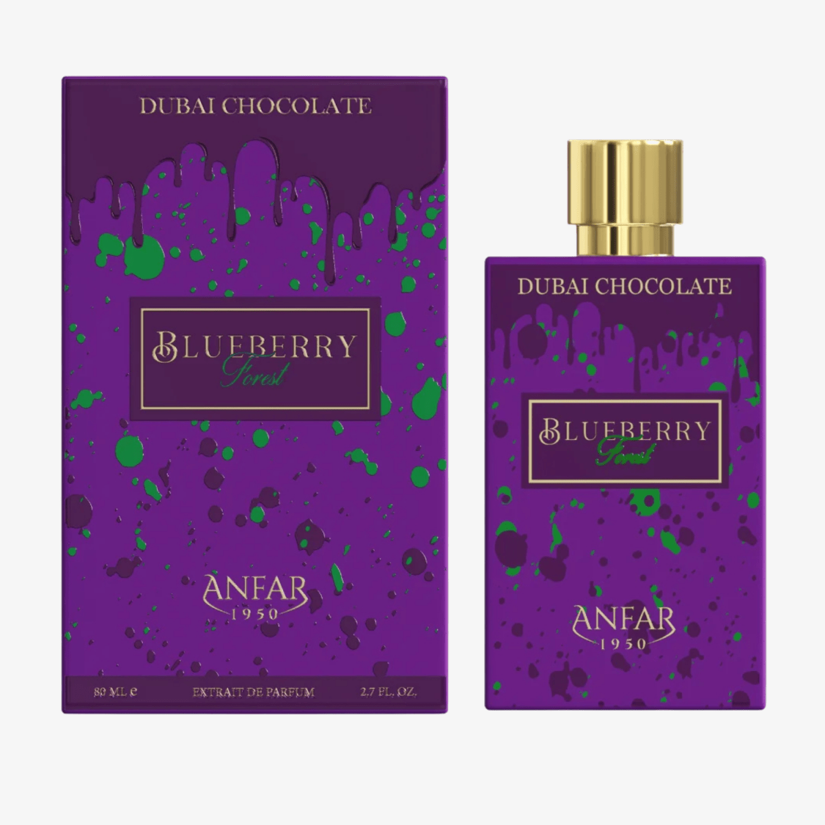 Anfar Dubai Chocolate Blueberry Forest Extrait De Parfum 80ml Unisex