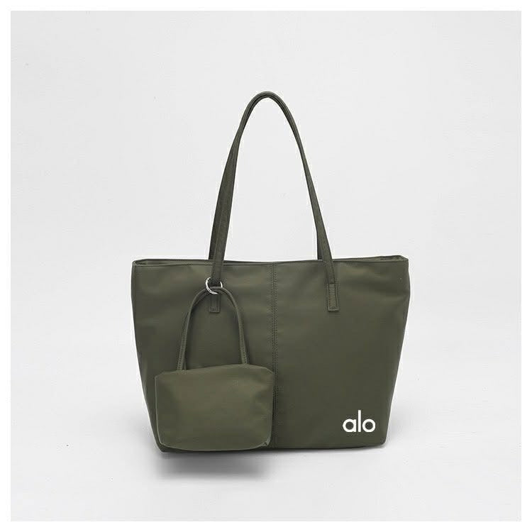 MOMMA AND ME YOGA TOTE BAG | YOUR CHOICE OF BLACK OR OLIVE