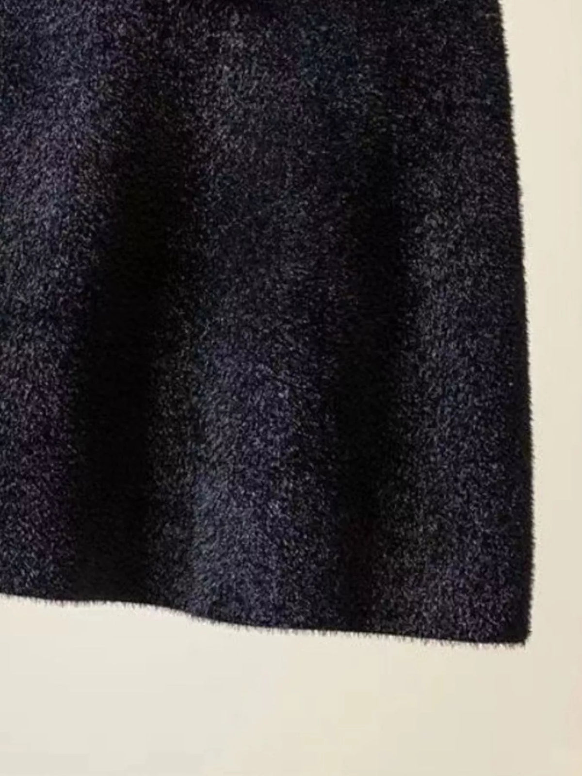 Plush Knit Mini Skirt