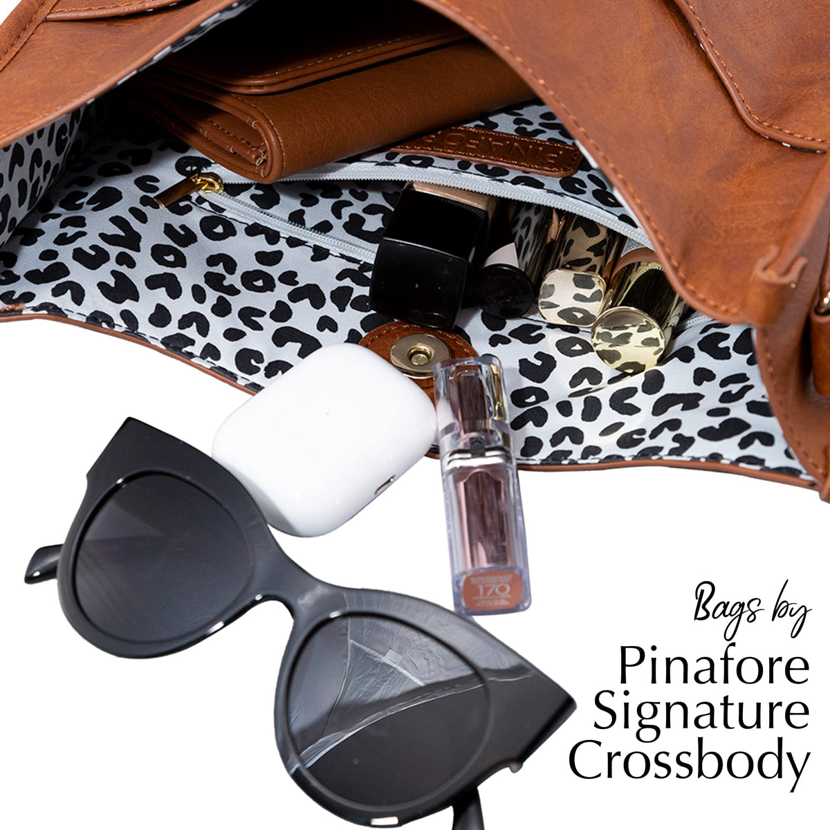 Buy 1, Get 1 FREE Vegan Leather Crossbody Bag w/ Interchangeable Strap — 7 Colors — Buy 1, Get 1 FREE