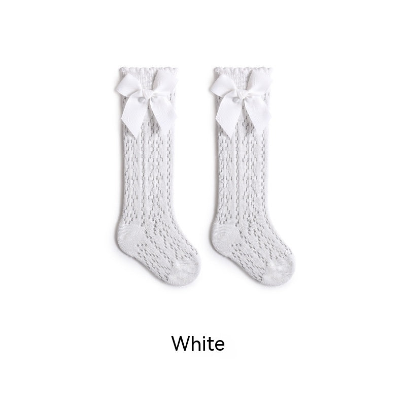 Baby High Socks Spring Summer Mesh Korean Version