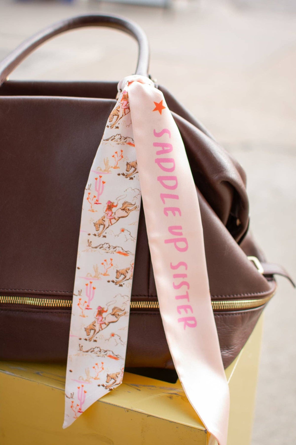 Saddle Up Sister Skinny Scarf