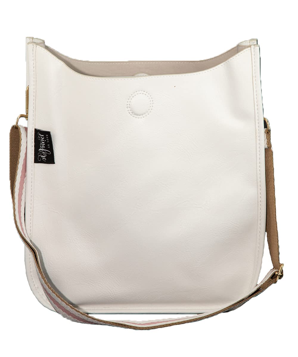 Buy 1, Get 1 FREE Vegan Leather Crossbody Bag w/ Interchangeable Strap — 7 Colors — Buy 1, Get 1 FREE