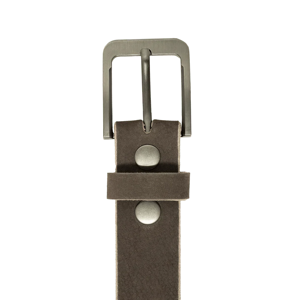 Dark Brown Nubuck Belt