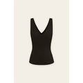 V Neck Double Faced Tank
