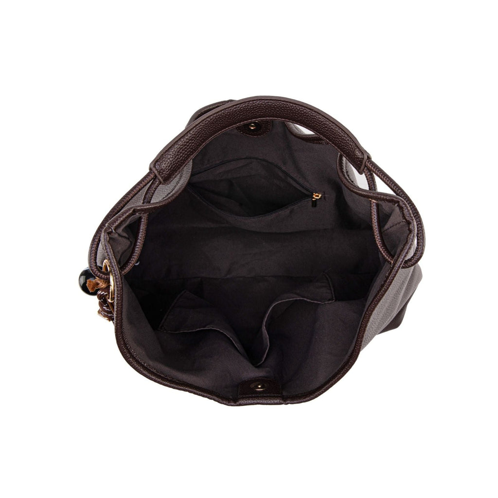 MKF Collection Eloa Hobo Bag with Wallet- 2-piece set by Mia K
