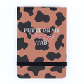 Leatherette Pocket Journal Put it on my Cowboys Tab