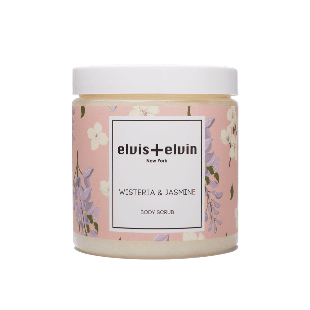 Wisteria & Jasmine Body Scrub with Dead Sea Salt 300ml