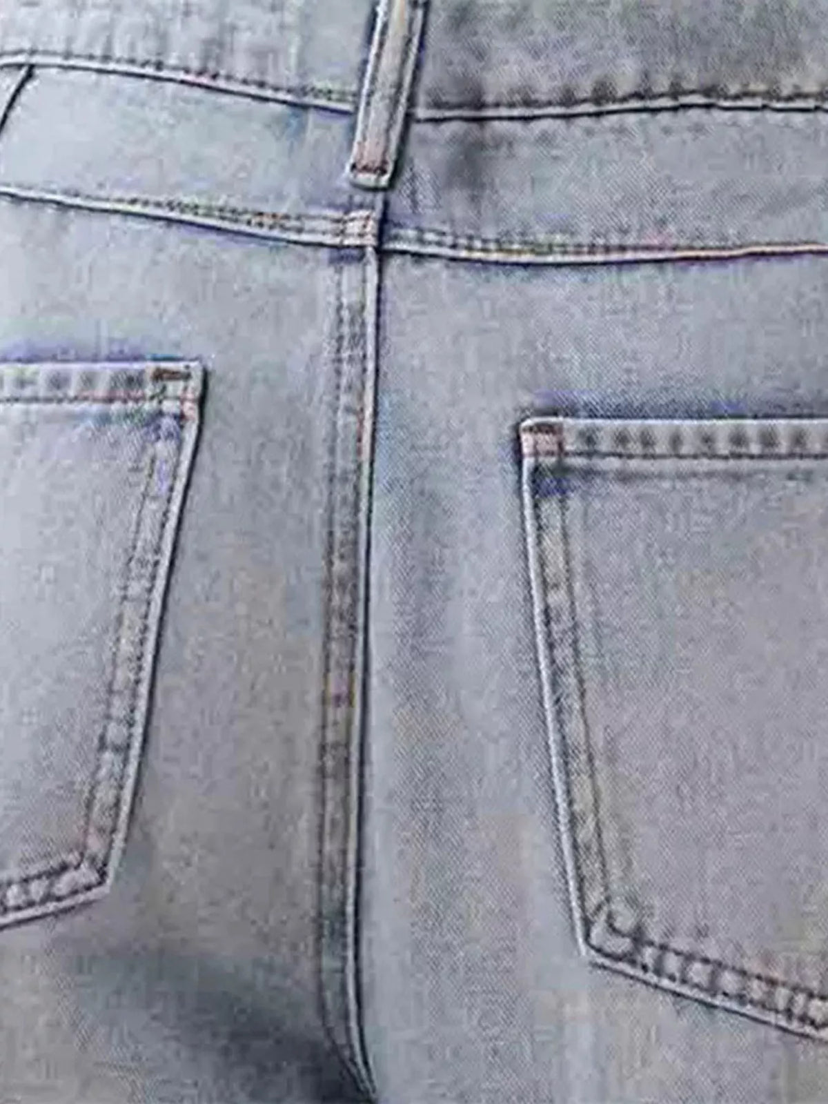 Distressed Wide Leg Jeans