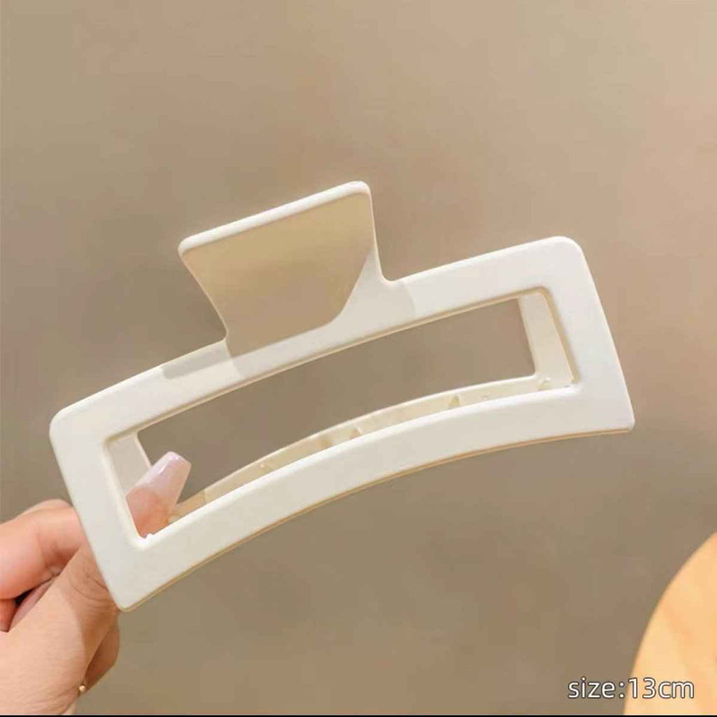 Large Hair Claw Clips – 3 Pack Matte Grip for Curly or Straight Hair