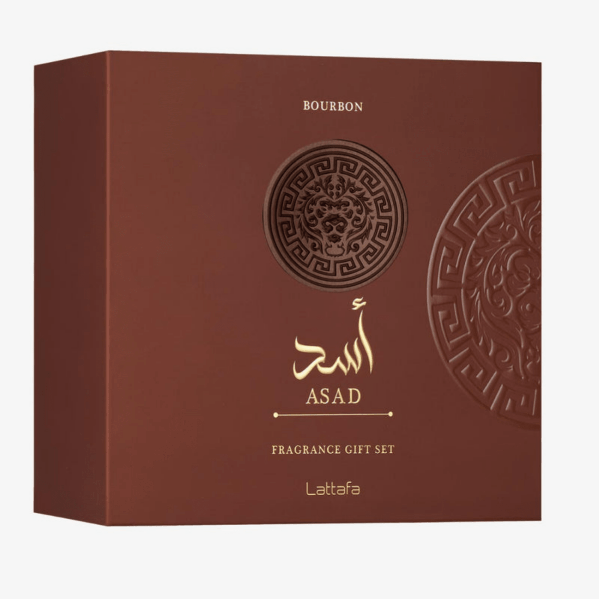 Lattafa Asad Bourbon 3 pcs Gift Set