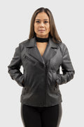 Lauren Women's Faux Leather Moto Jacket