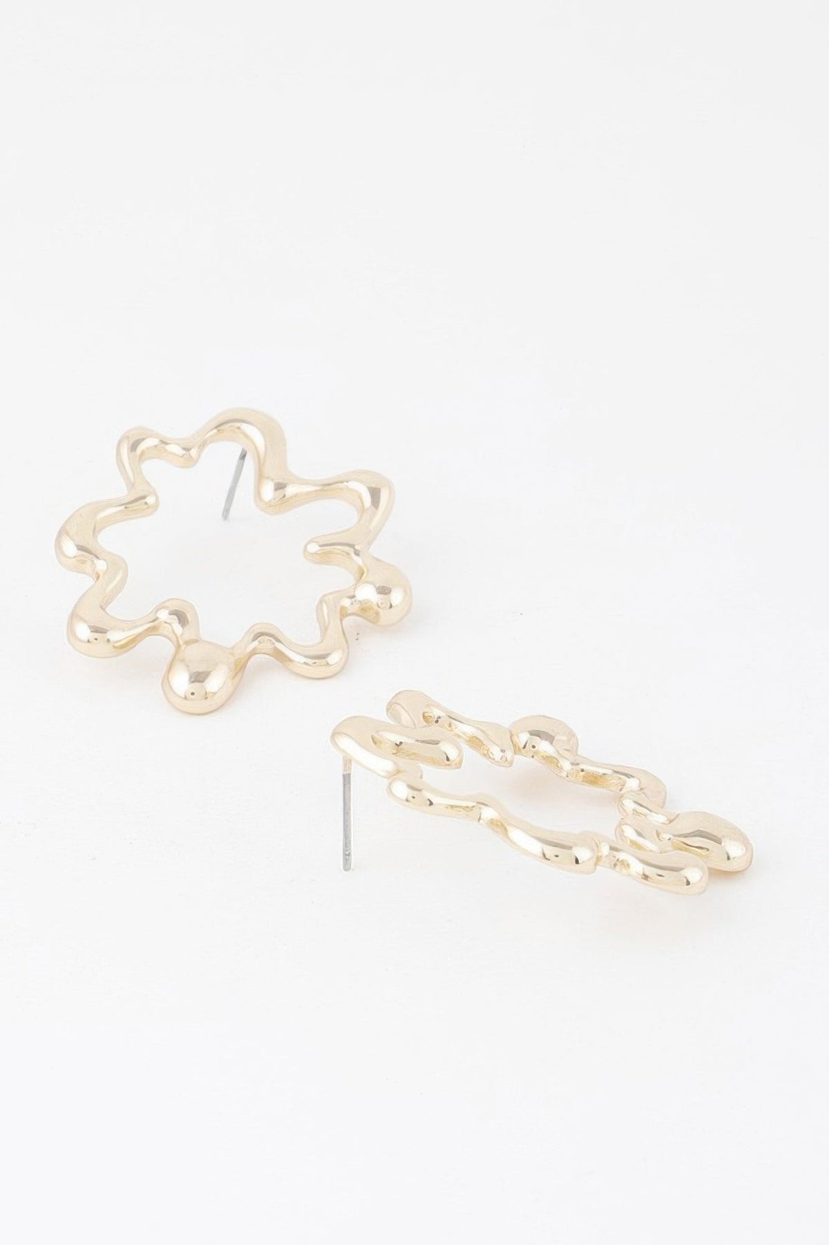 Melting Circular Earrings