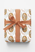 Friendly Mushrooms Wrapping Paper | Michelle Gilsey | Artist Corner