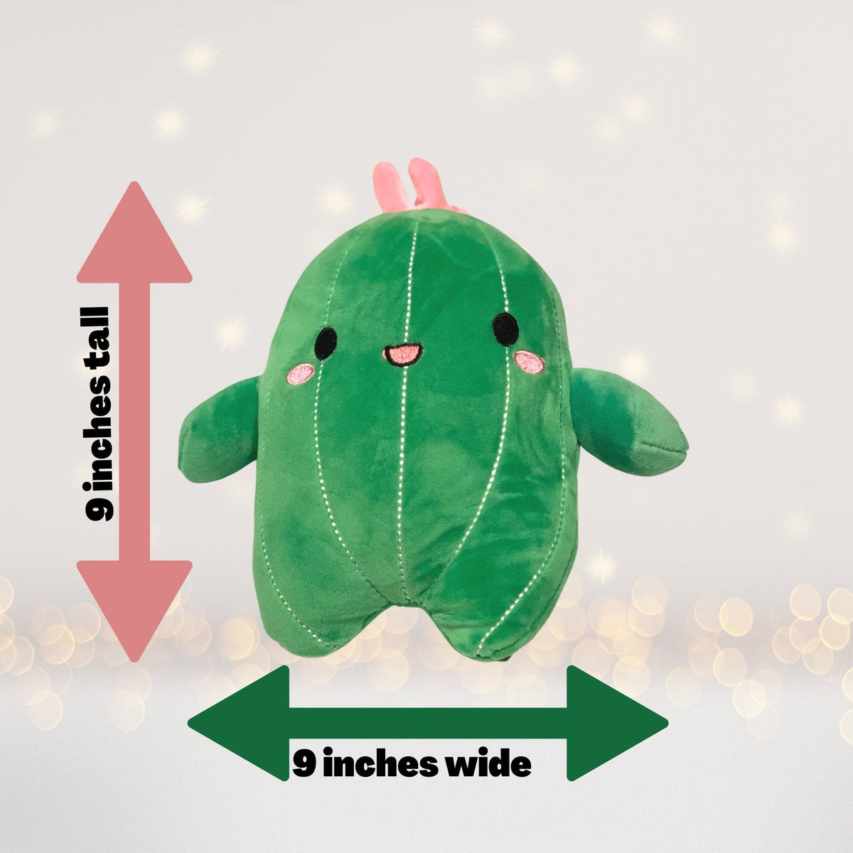 Plush and Squishy Cactus, Marshmallow like Stuffed Pillow, Cactus Toy