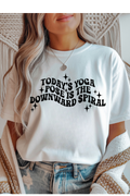 Downward Spiral Graphic Tee